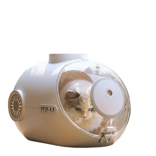 Sac De Transport Rigide Avec Bol Intégré - Sac de Transport pour Chat