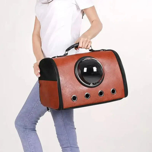 Sac à Bandoulière Portable - Sac de Transport pour Chat