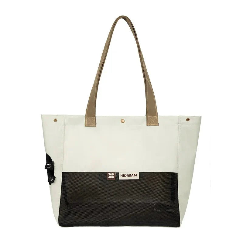 Sac à main étanche et portable doté d'une ouverture sur le côté - Sac de Transport pour Chat