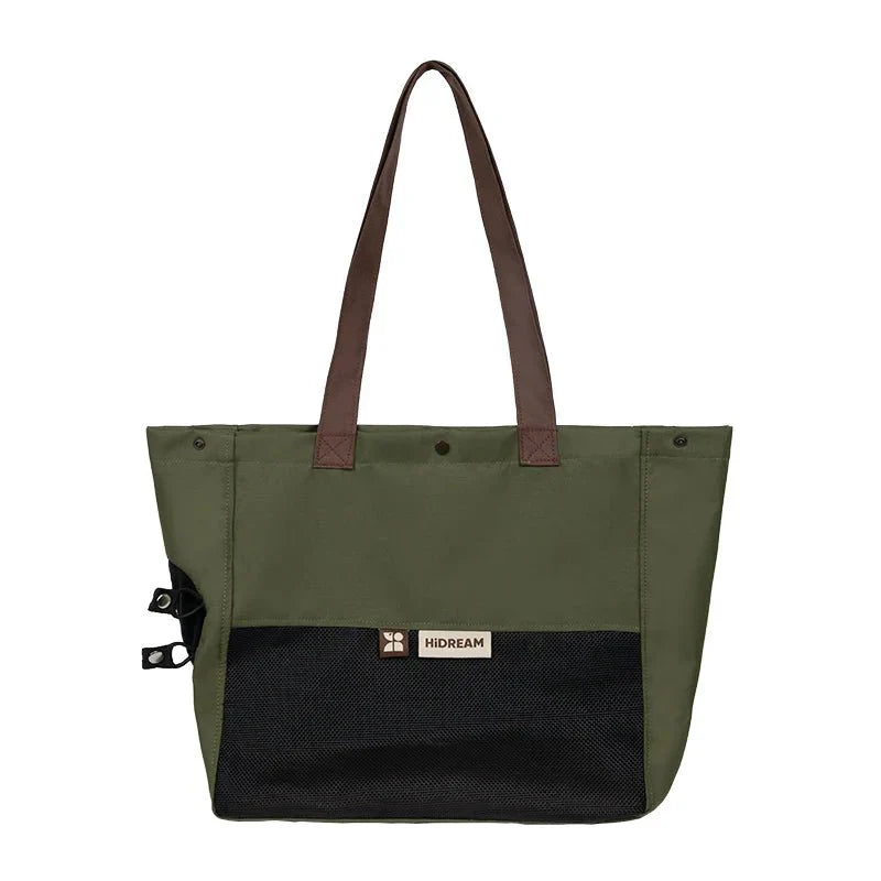 Sac à main étanche et portable doté d'une ouverture sur le côté - Sac de Transport pour Chat