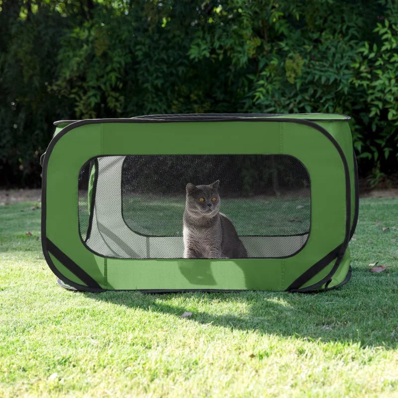 Tente Pliable D'intérieur et D'extérieur Pour Petit Chien ou Chat - Sac de Transport pour Chat
