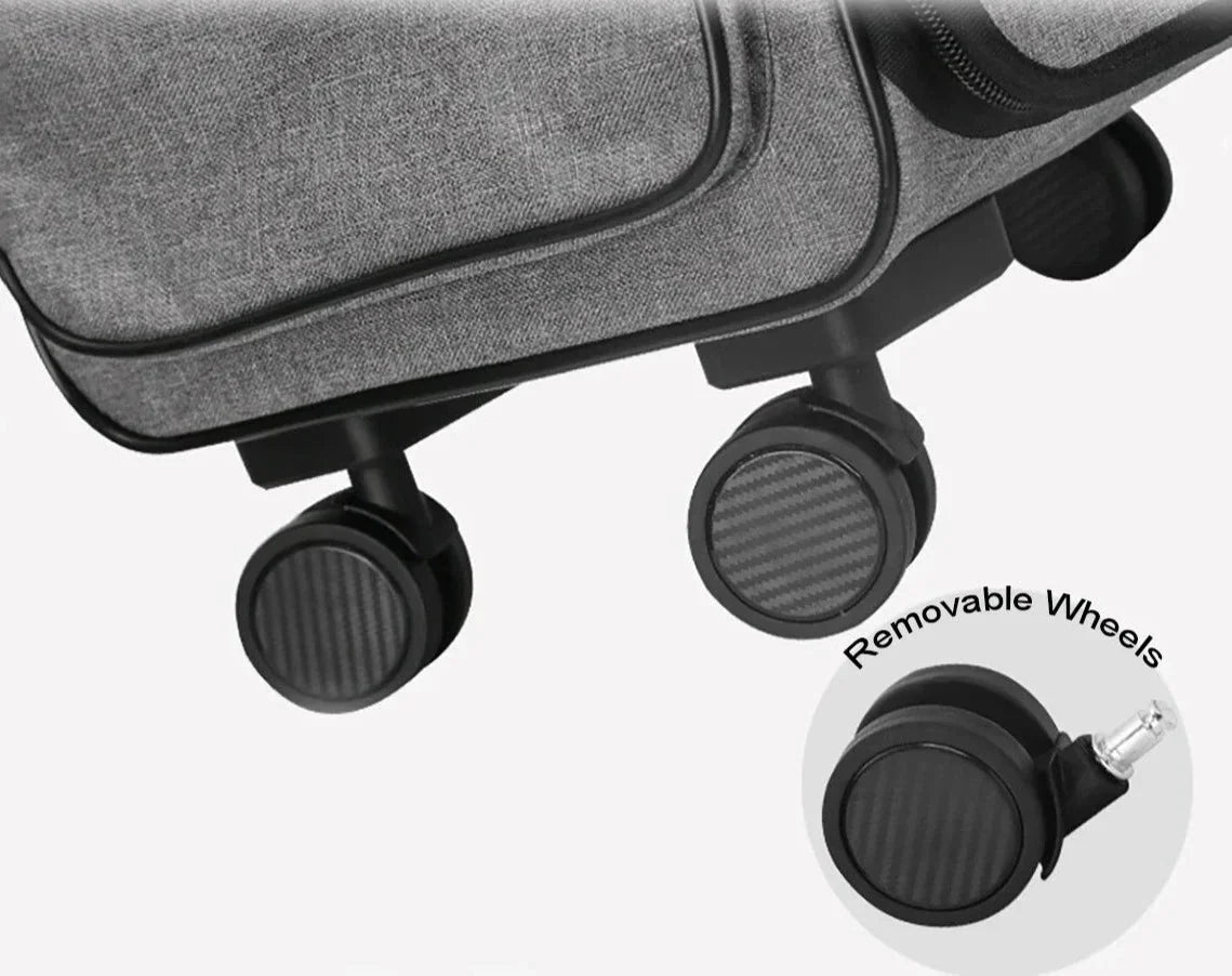 Valise à roulettes de transport pour petit chien et chat - Sac de Transport pour Chat