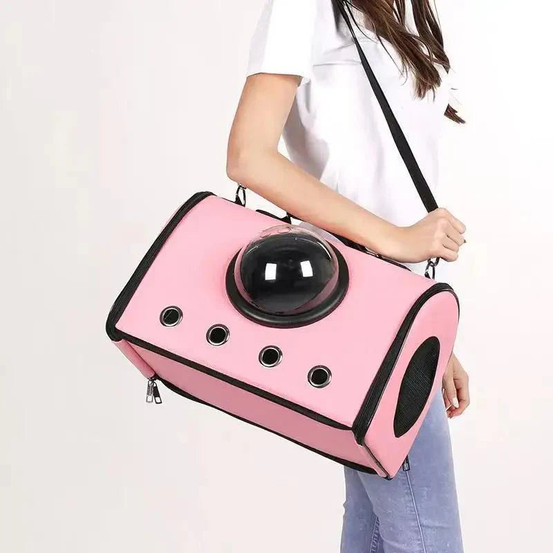 Sac à Bandoulière Portable - Sac de Transport pour Chat