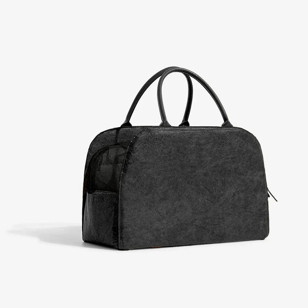 Sac de transport rigide en cuir durable pour chien et chat - Sac de Transport pour Chat