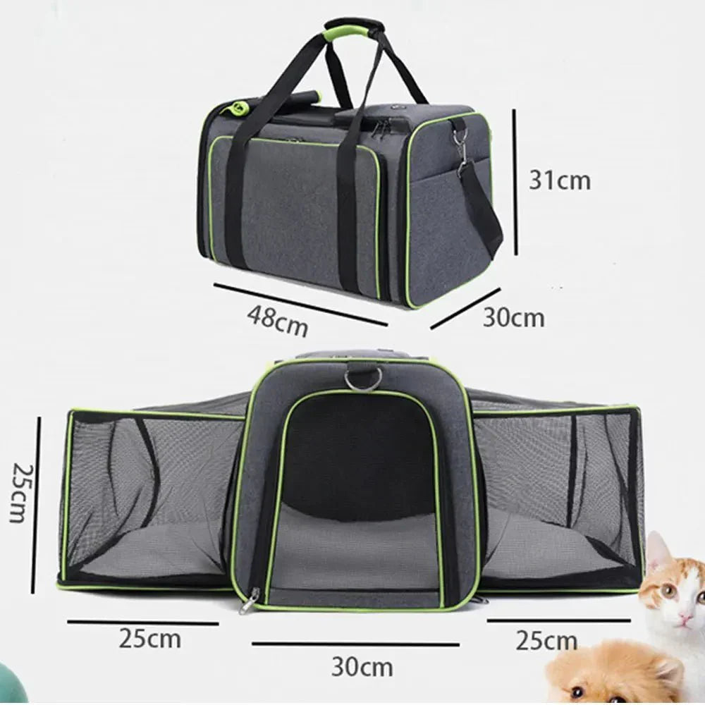 Sac de transport pliable et respirant pour chats et chiens - Sac de Transport pour Chat