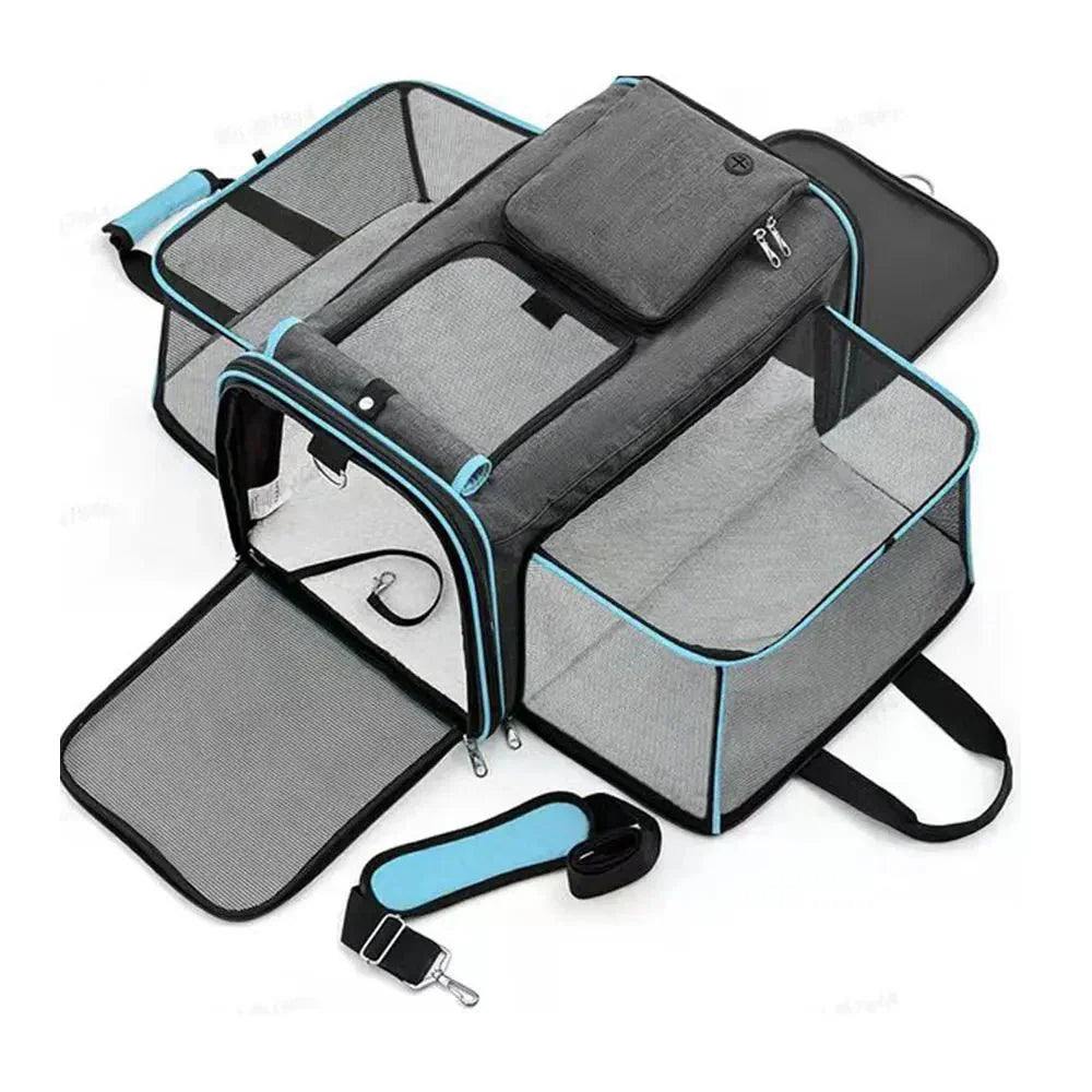 Sac de transport pliable et respirant pour chats et chiens - Sac de Transport pour Chat