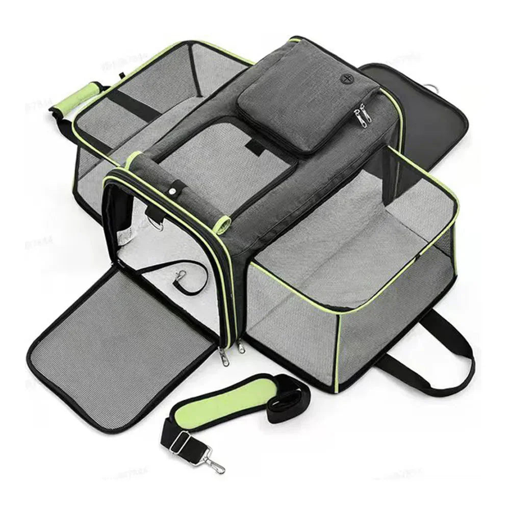 Sac de transport pliable et respirant pour chats et chiens - Sac de Transport pour Chat