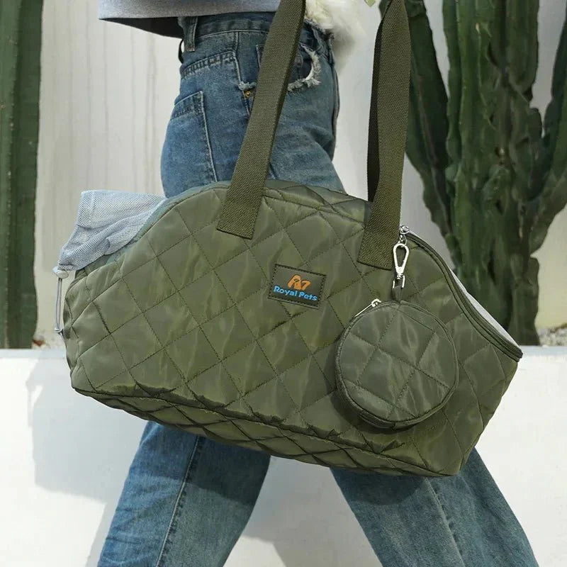 Sac de voyage étanche et aéré pour les petits chiens et chats - Sac de Transport pour Chat