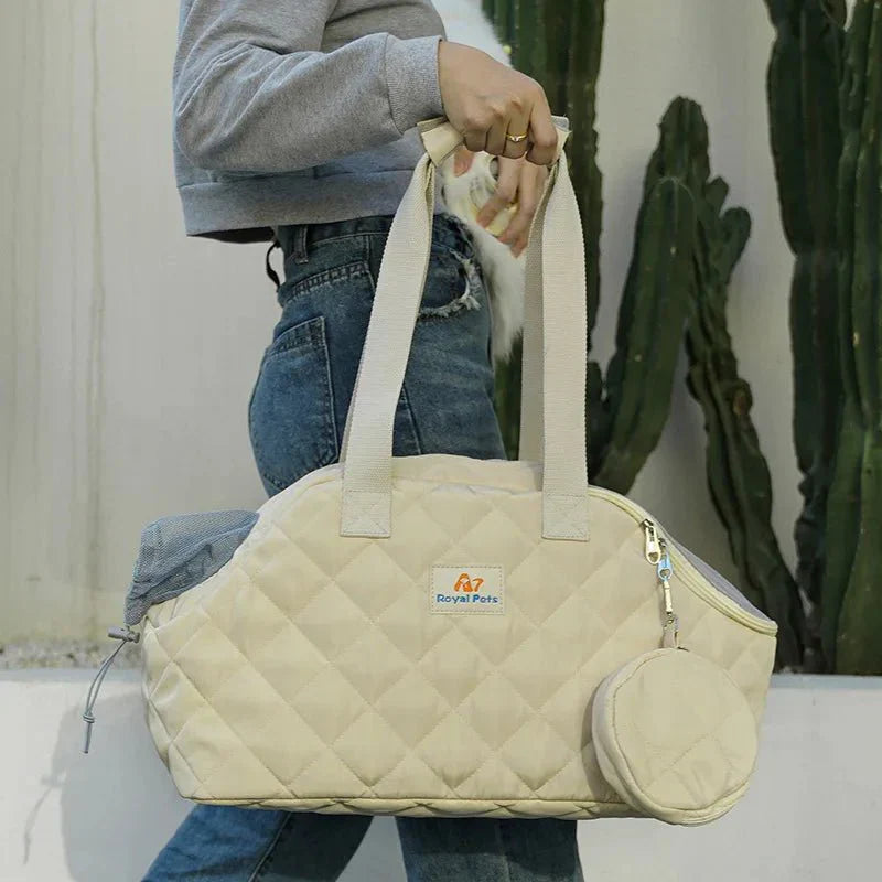 Sac de voyage étanche et aéré pour les petits chiens et chats - Sac de Transport pour Chat